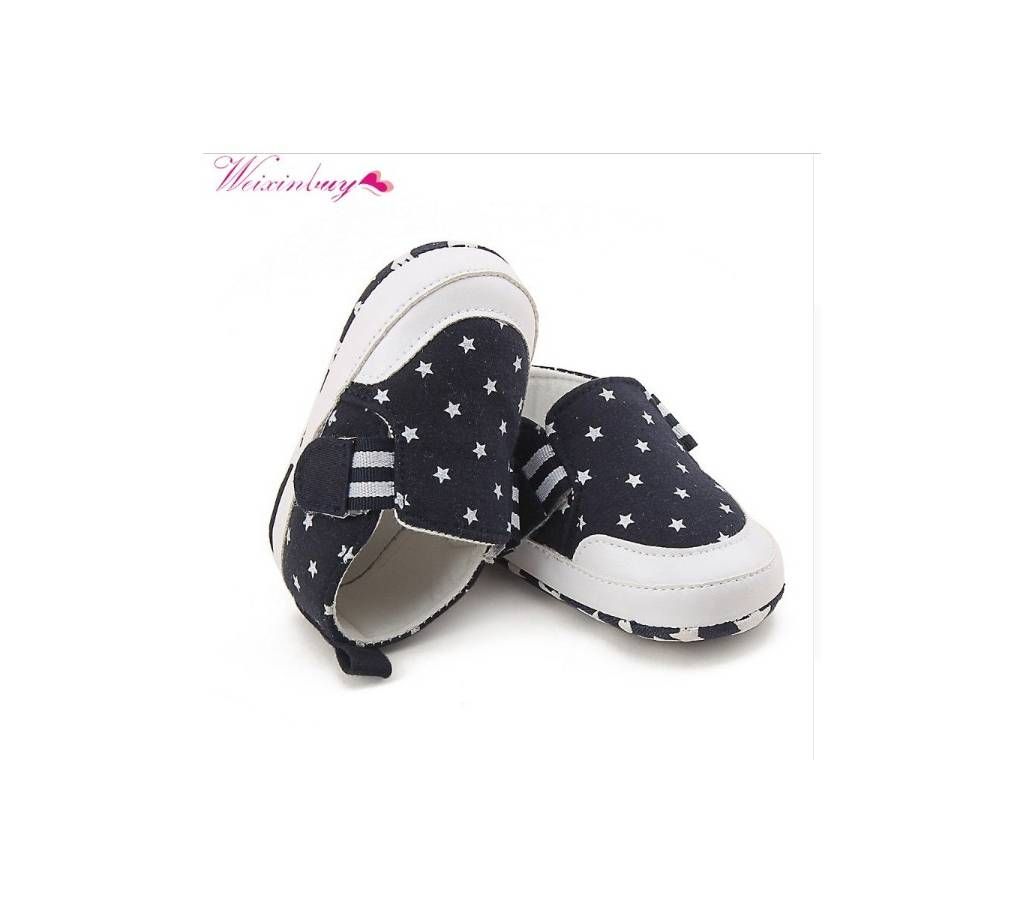 Boys Girls Anti-Slip Slip-On Sneakers Shoes for (6-9Months baby)