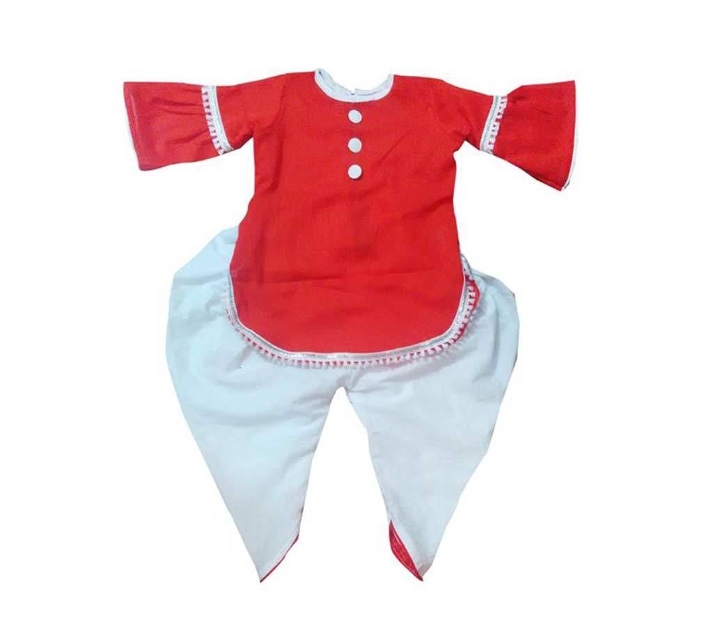Boishaki cotton baby girl dress