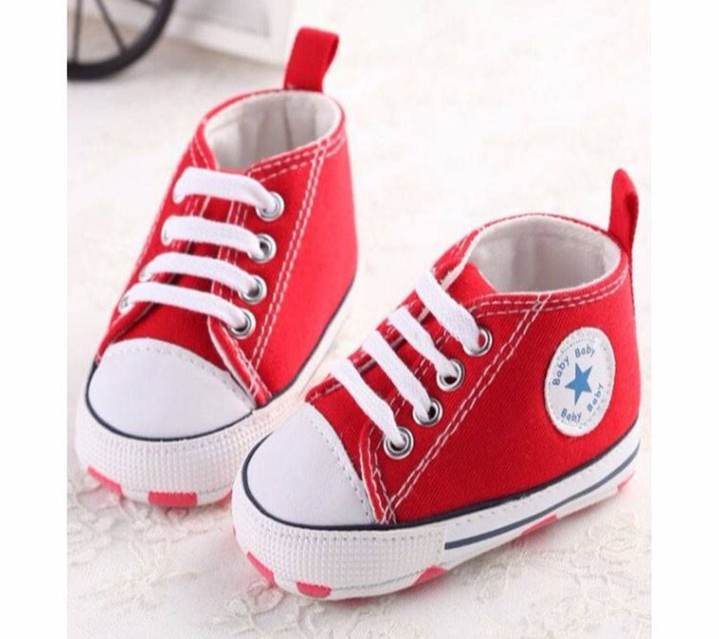 Breathable Casual Baby Mesh Canvas Shoes For (12-18 Months Baby)