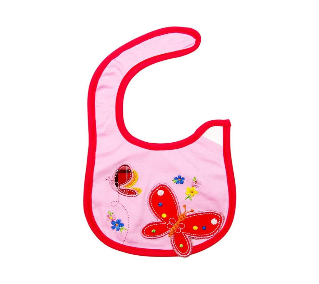 "Pink Butterfly  Baby Napkin "