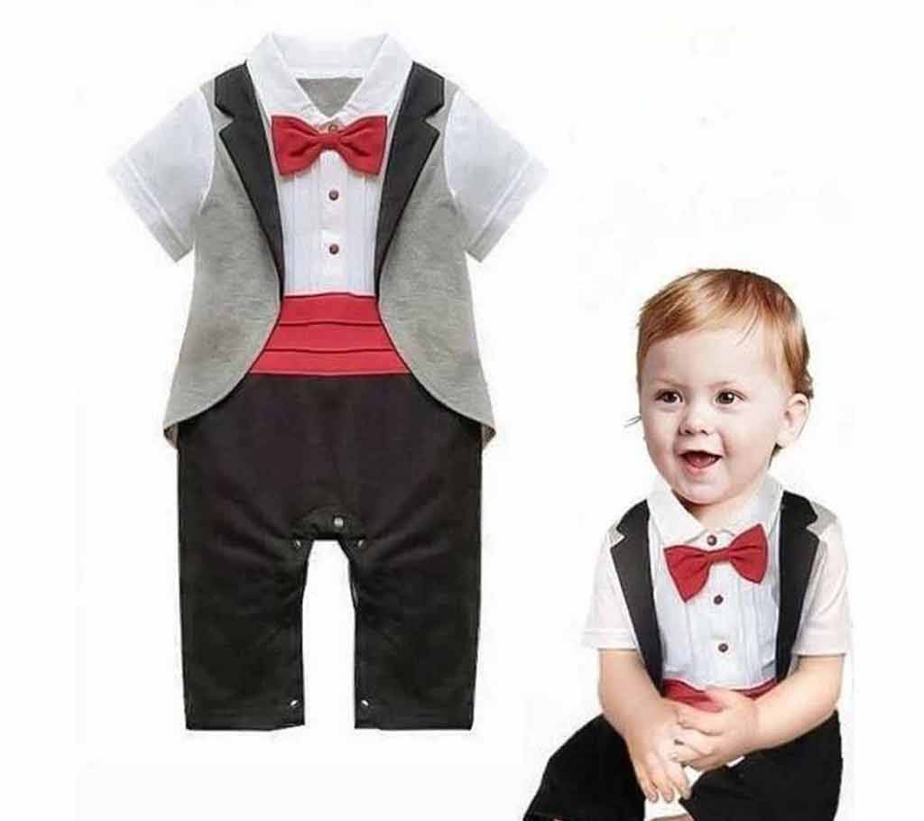 Baby Boyes Cotton Dress Set 