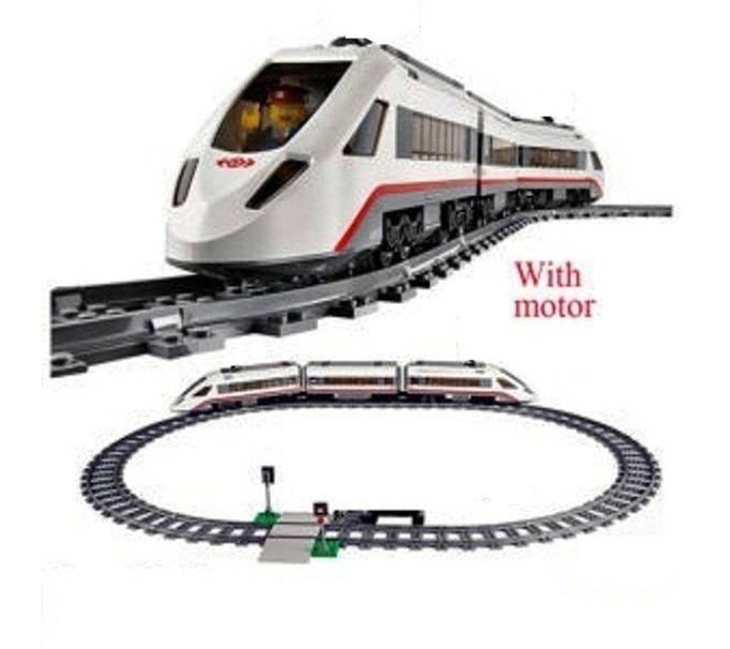 Electric Train & Rail Line