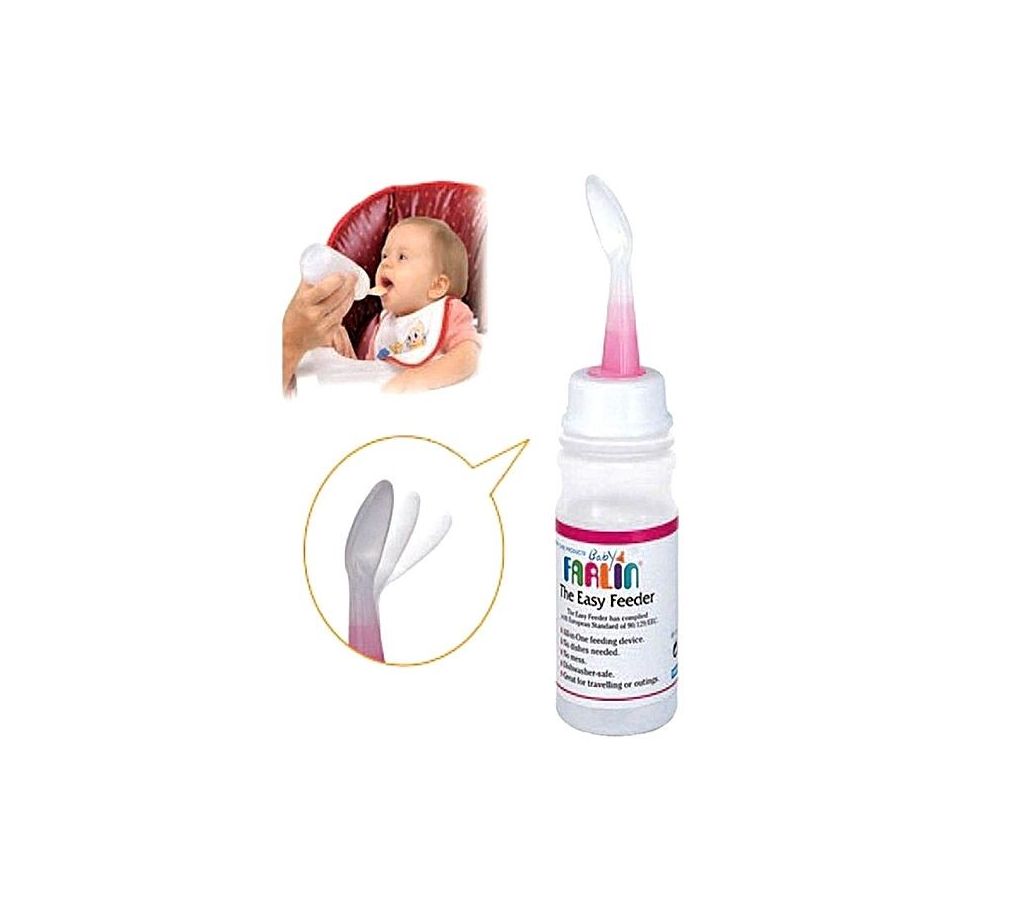 Feeder for Kids - White and Pink