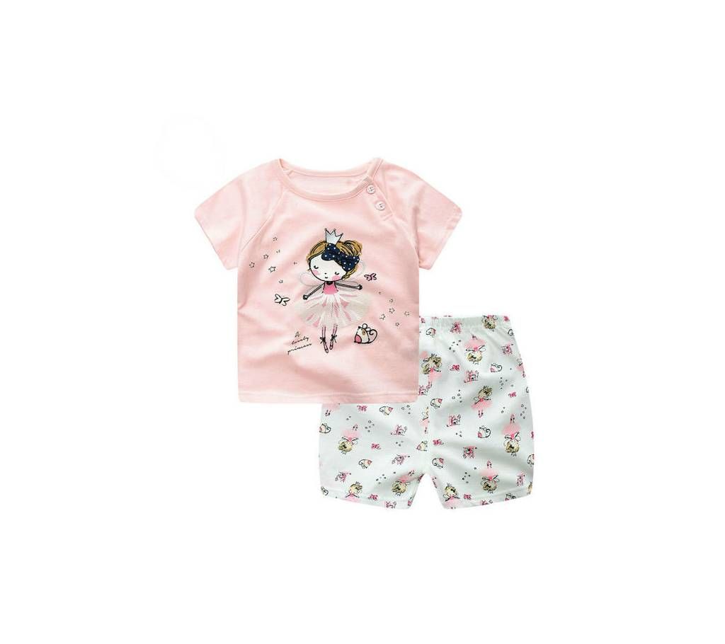 Baby Girl T-shirt Set