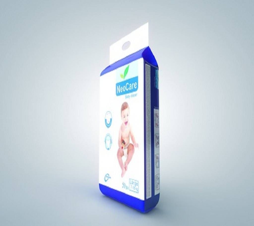 NeoCare Diaper (L) 7-18kg 50Pcs - Bangladesh