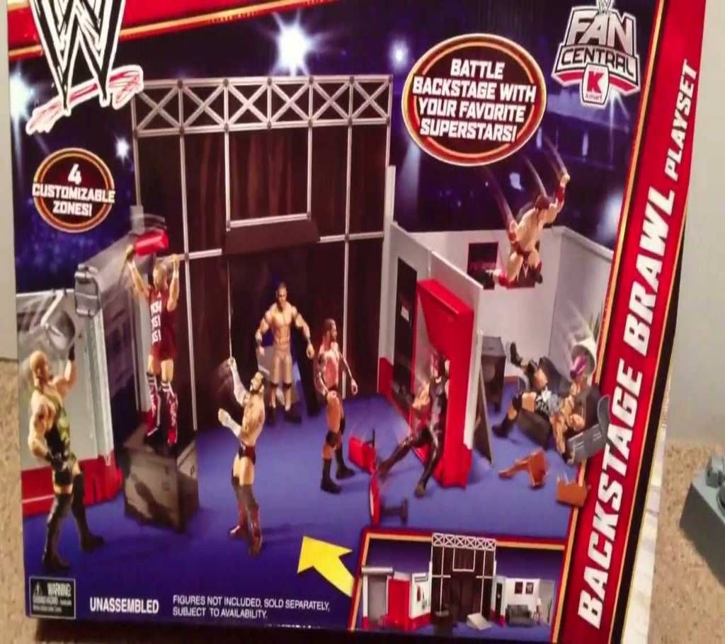 wrestling set stage include toy
