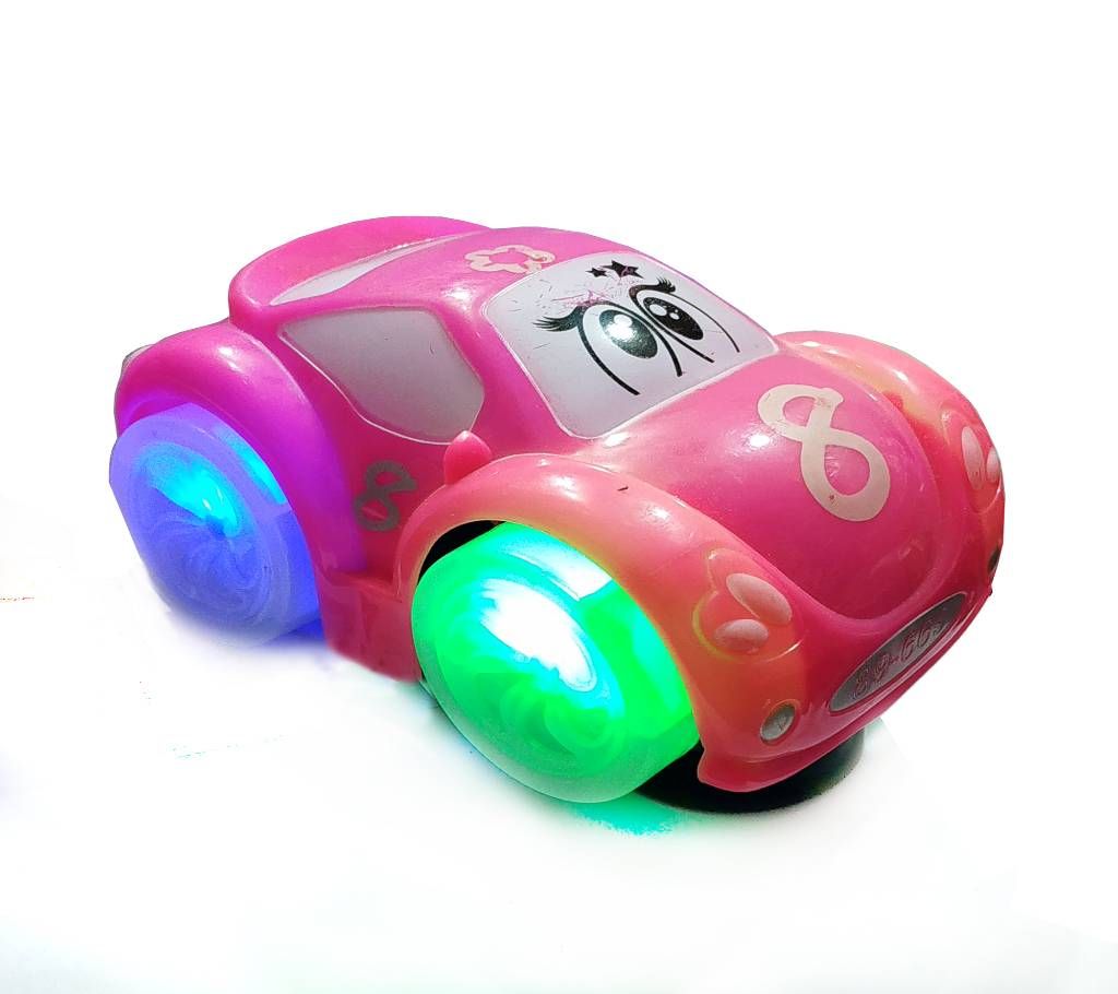 Flashing Lights & Music Barbie Cartoon Car