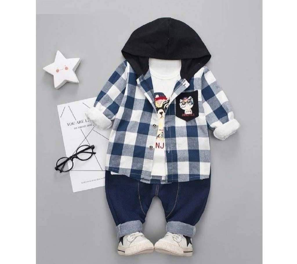 Mix Cotton Boyes Dress Set 