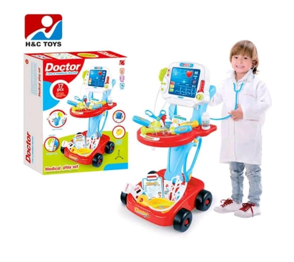Kids Doctor Trolley set