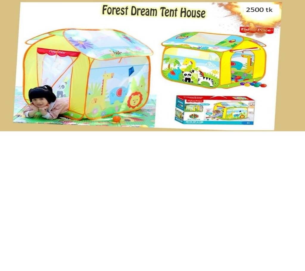 Forest tent house for children