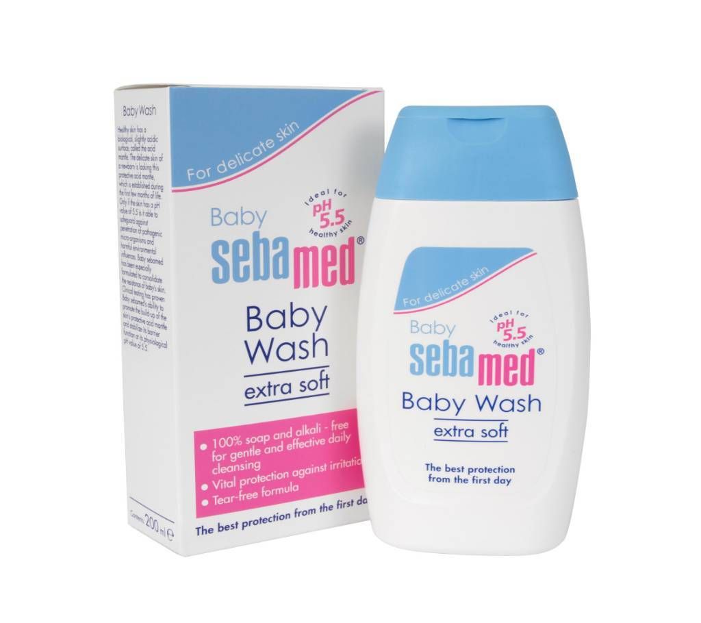 Sebamed Baby Wash Extra Soft - 200ml (Germany)