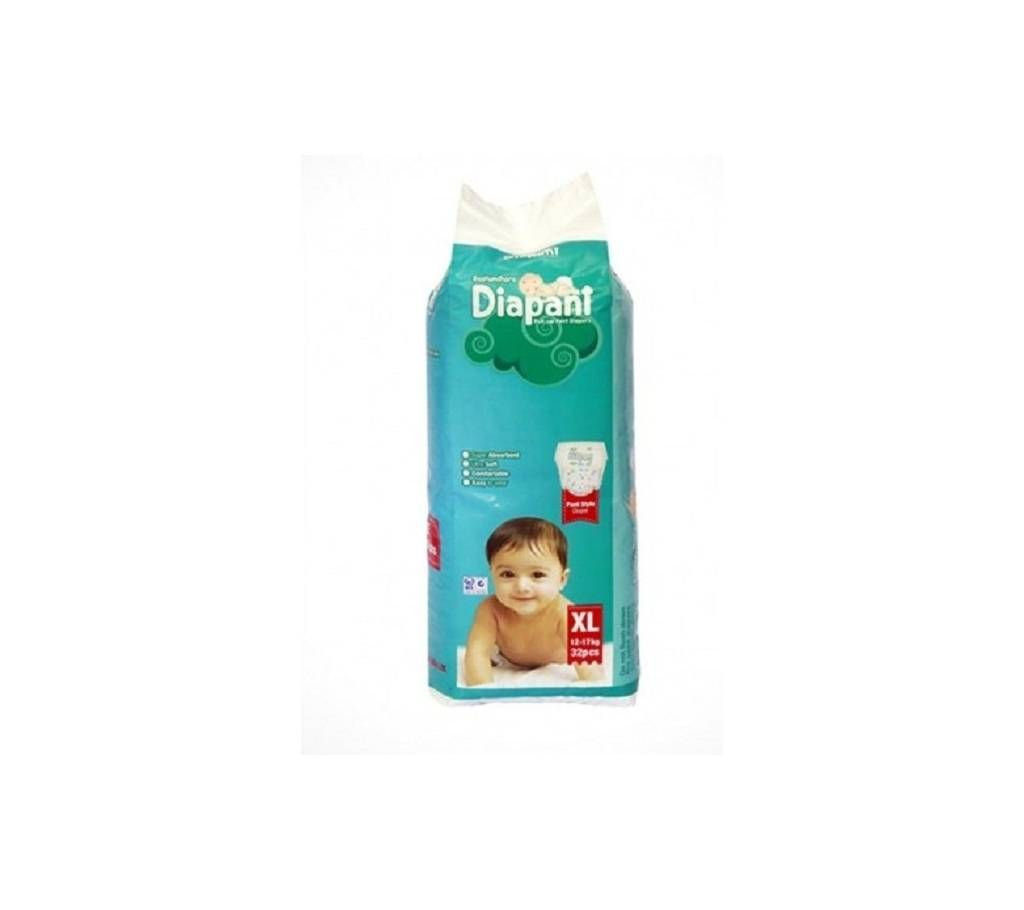 Bashundhara Diapant Diaper (XL) 12- 17kg 32Pcs Bangladesh