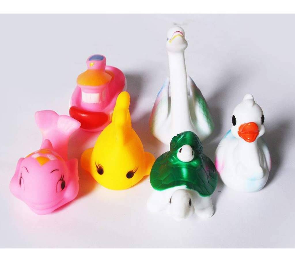 Soft Rubber Animal Set