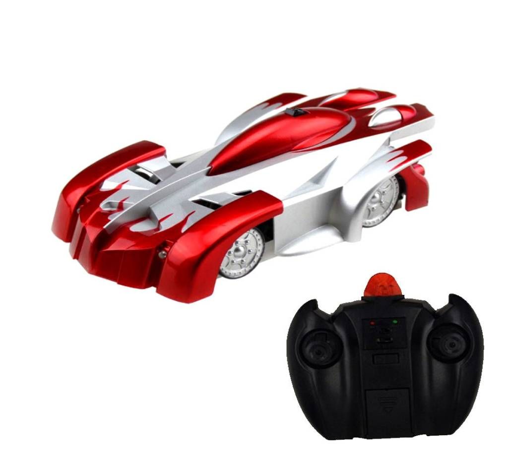 Red Wall Climber Remote Control Car