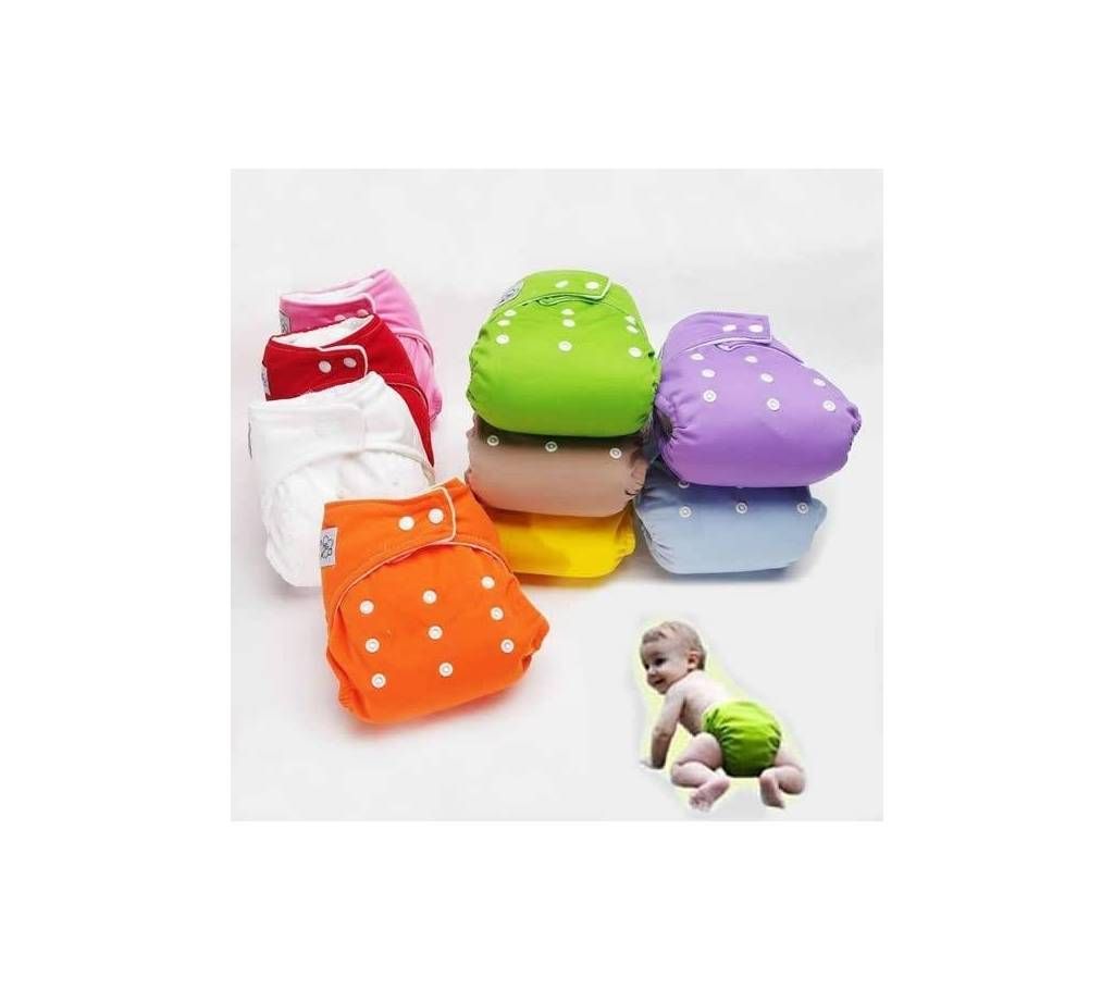 washable and reusable one size pocket cloth diaper 