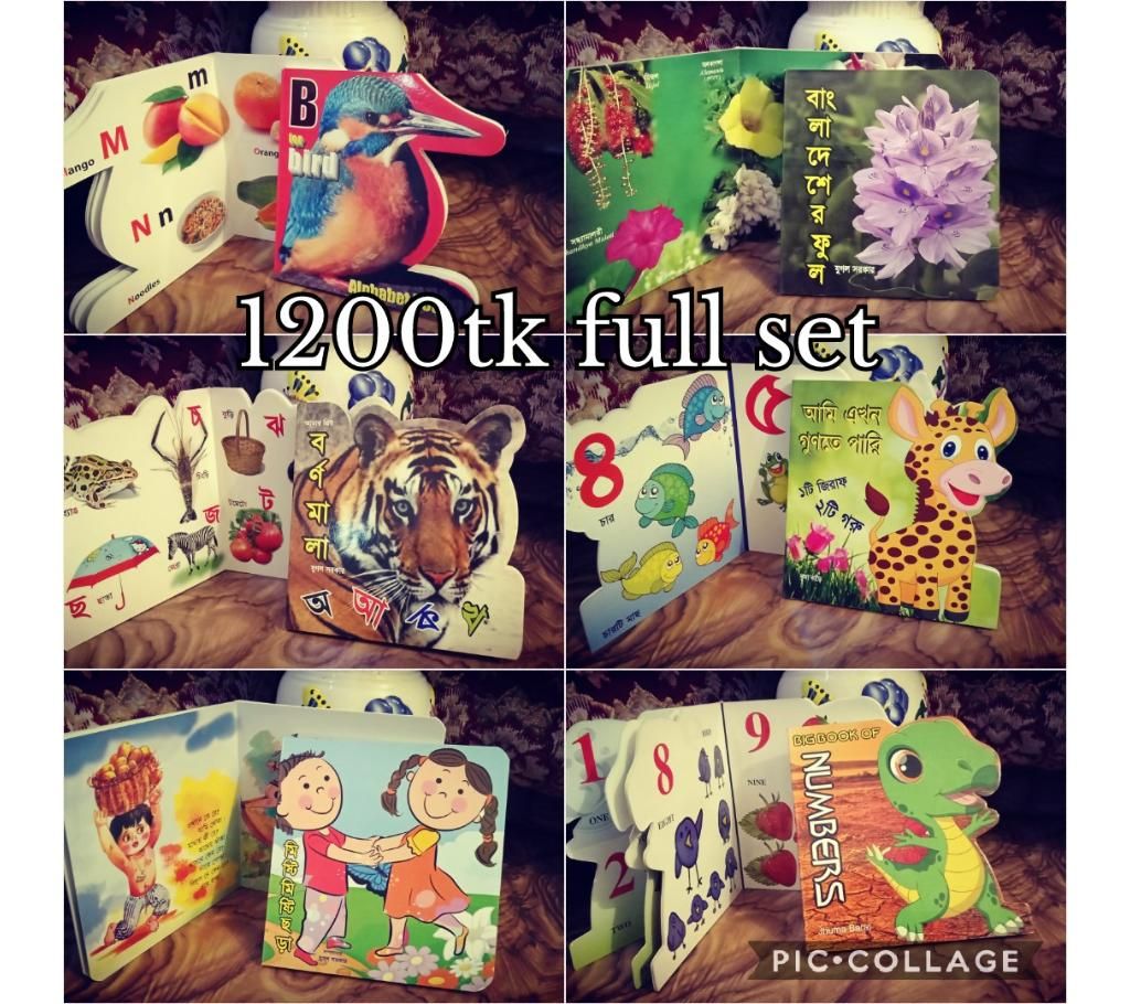 Kids board books set