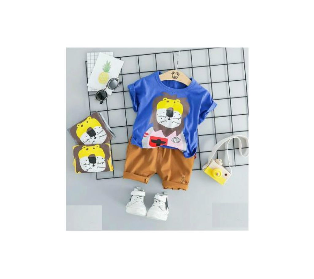 T-Shirt Set For Baby Boy - Blue