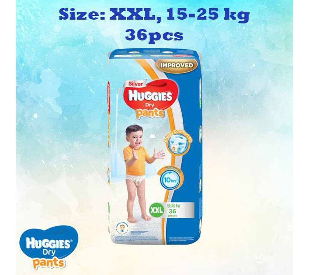 Huggies Dry Pants, XXL, 15-25kg, 36pcs