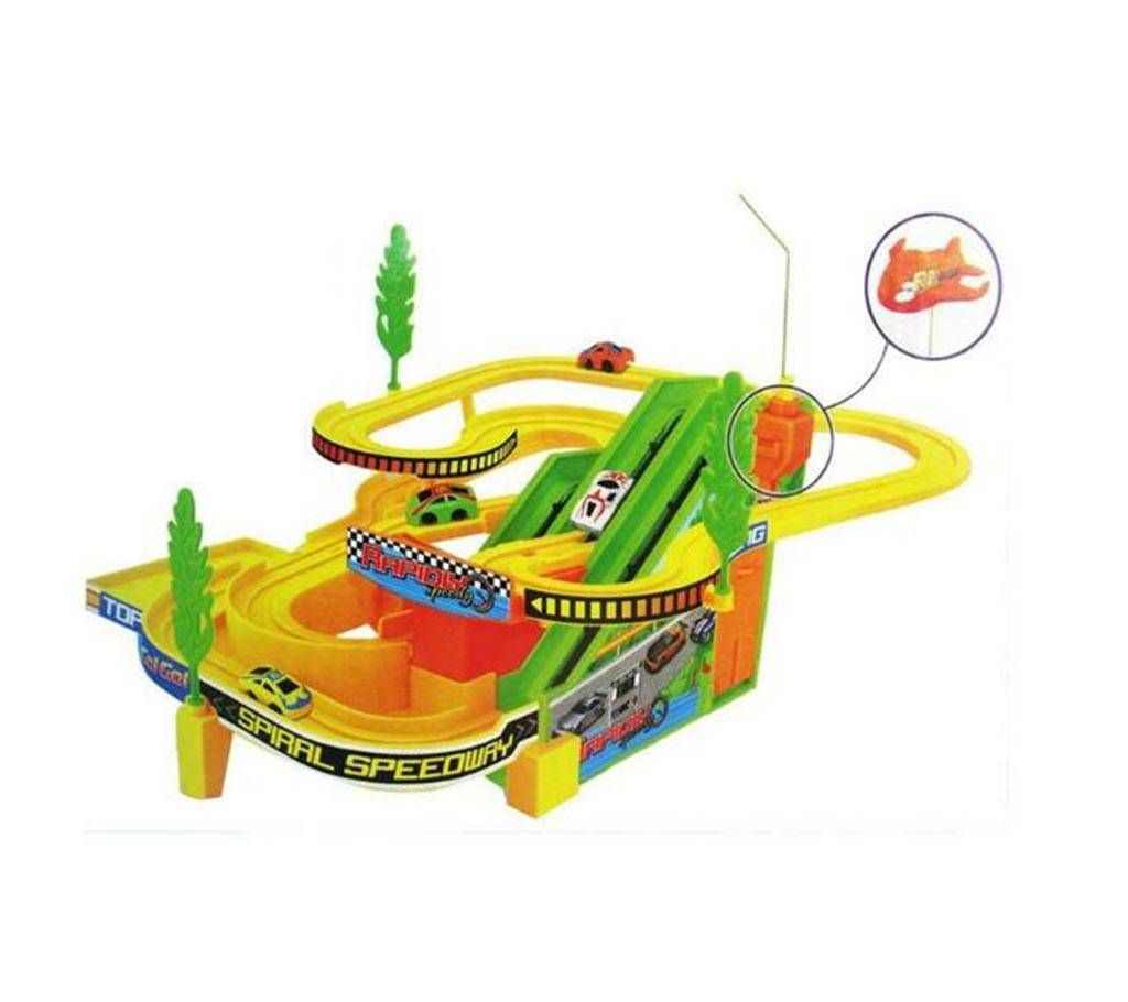 Racing Rail Car toy for kids 