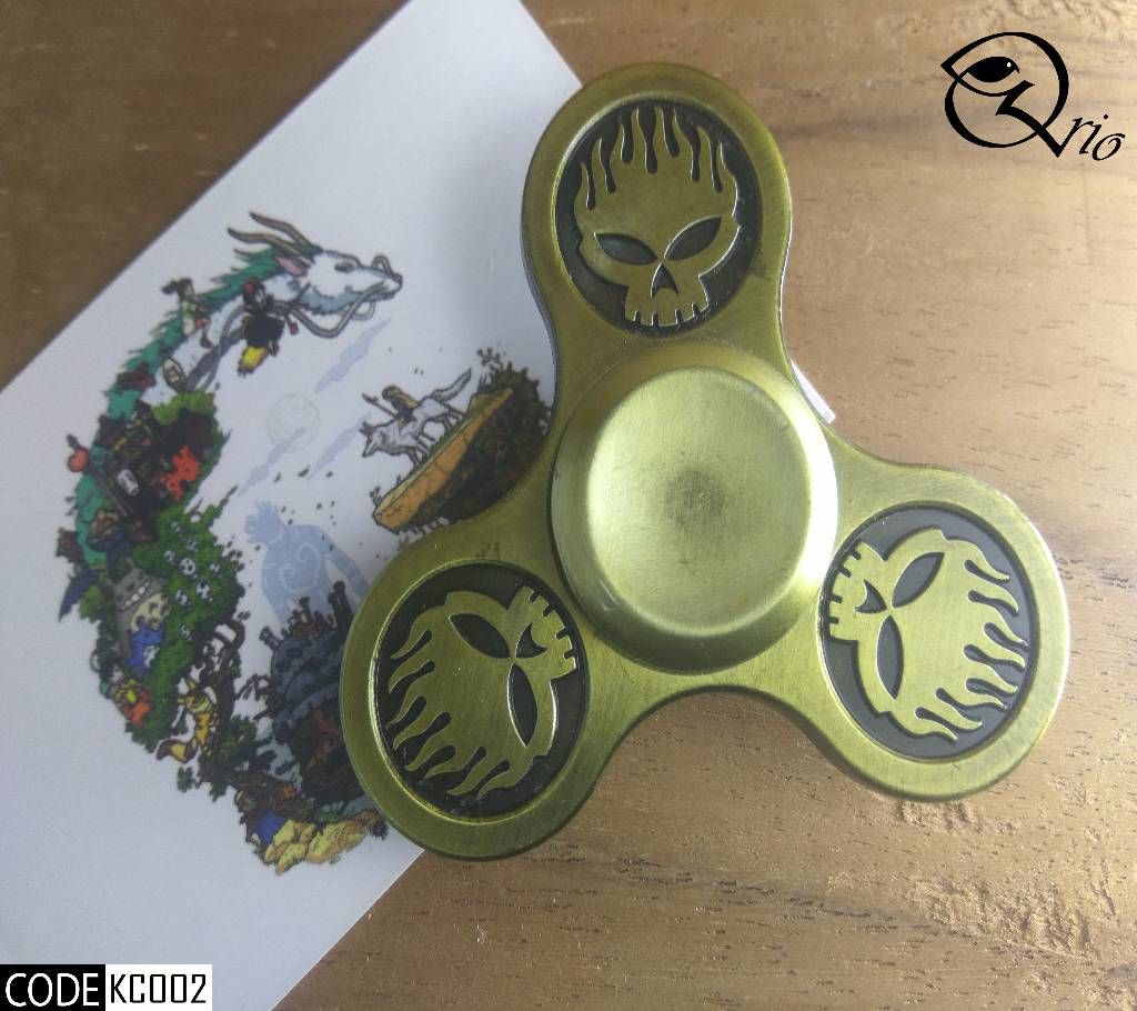 Skull Fire Spinner