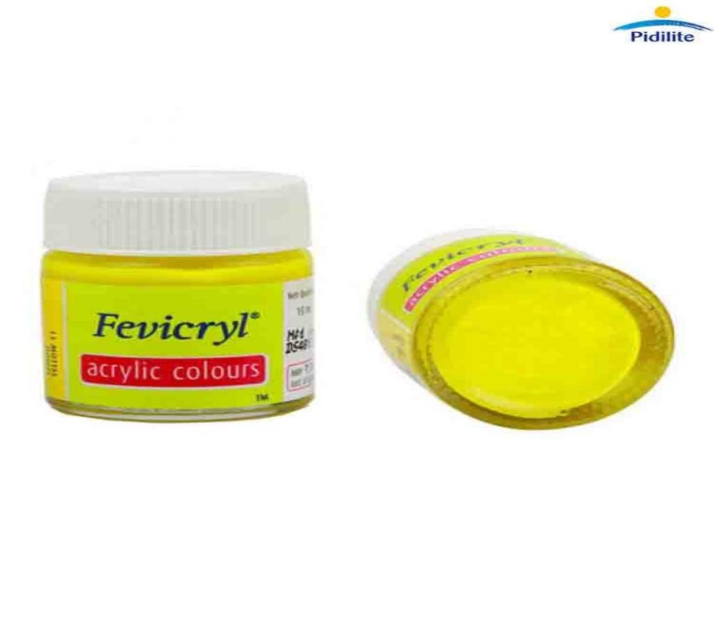 Fevicryl Acrylic Colour Lemon Yellow 15ml