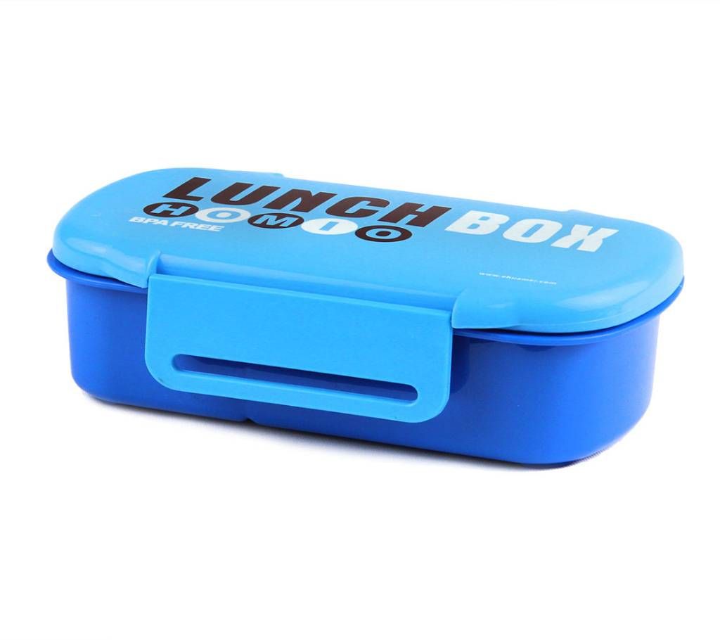 Blue Microwave Airtight Lunch Box For Kids