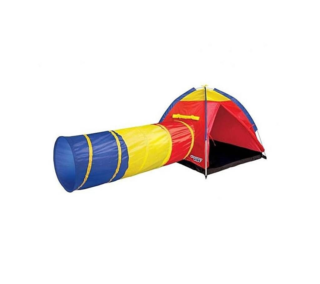 Discovery Kids Adventure Play Tent with Tunnel - Multicolor