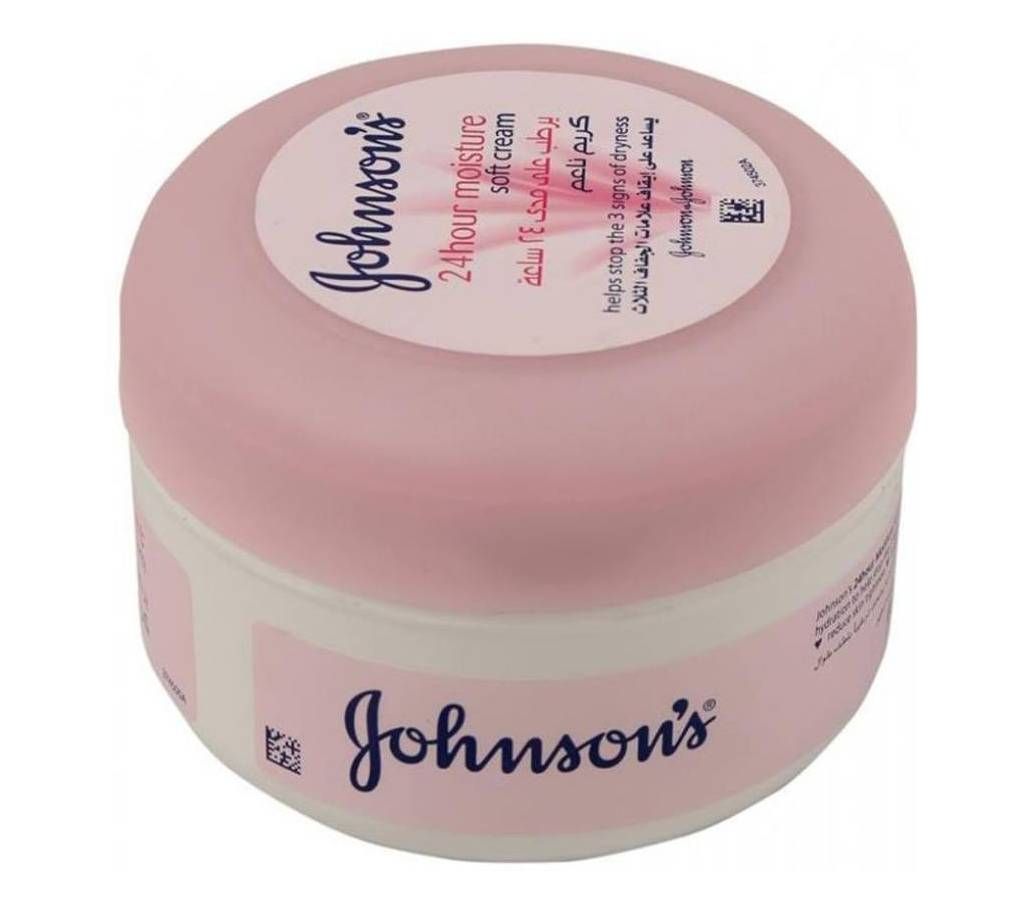 Johnson's 24 h moisture soft cream 200ml Thailand