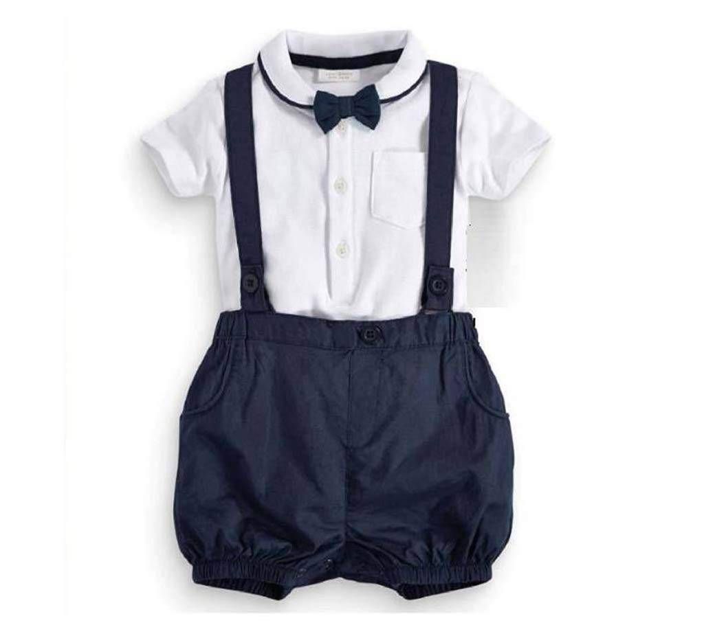 Mix Cotton Dress Set For Baby Boy 