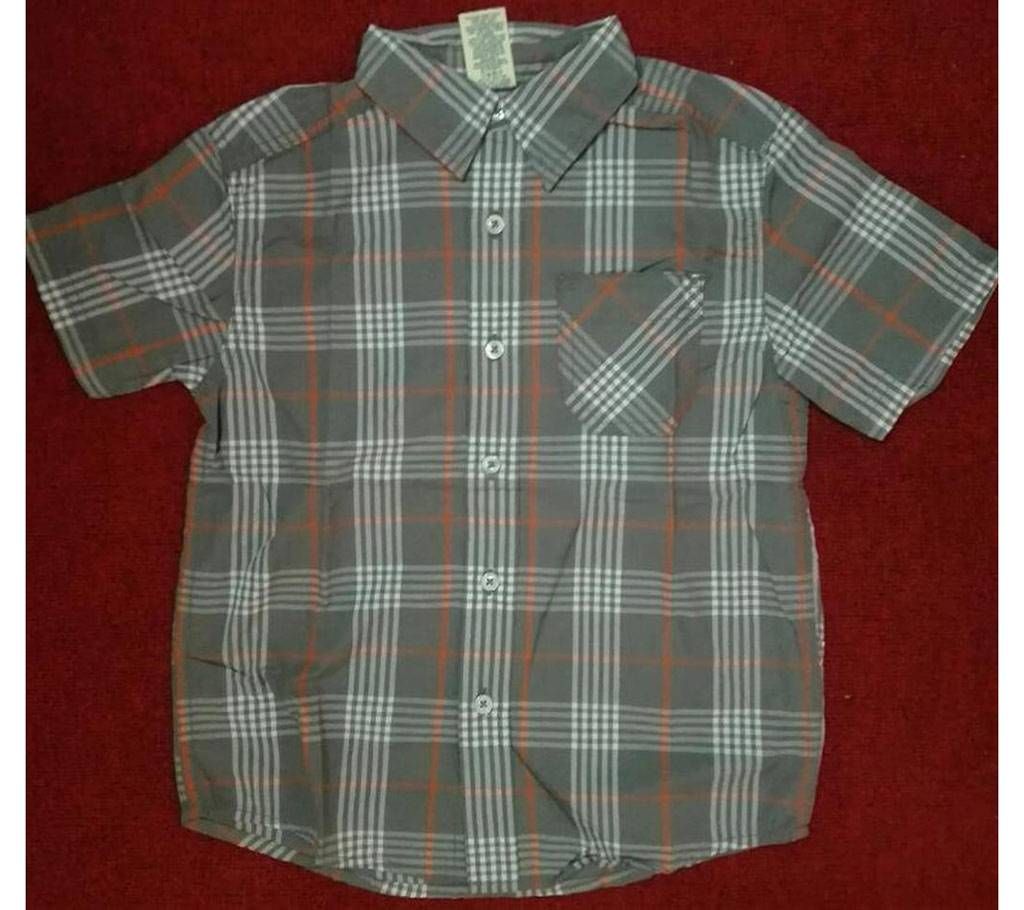 Boys Half Sleeve Cotton Shirt