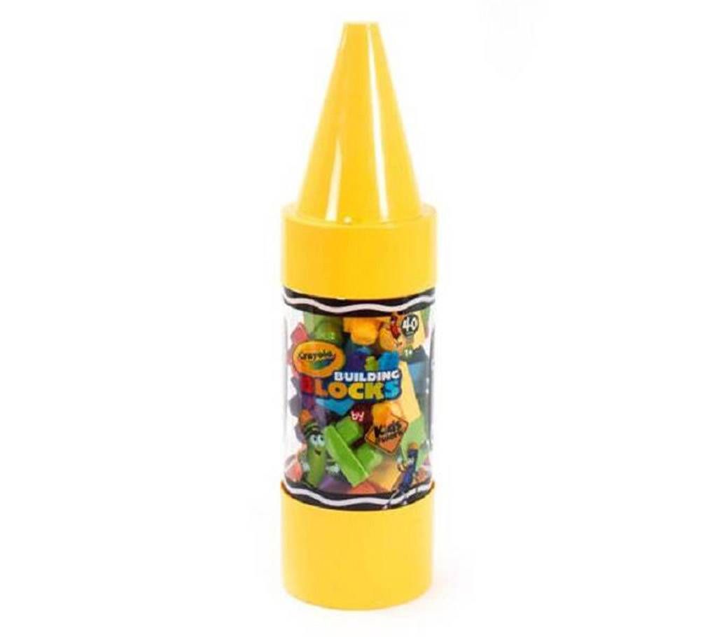 Crayola Building Blocks Tube for kids UK 
