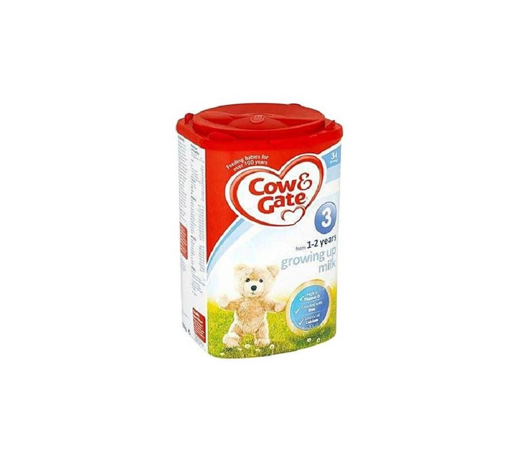 Cow & Gate 3 Growing Up Milk Powder (For 1 to 2 Years)  900 gm - UK