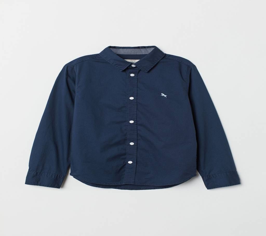 Boys Shirt Cotton Long Sleeve Original Branded