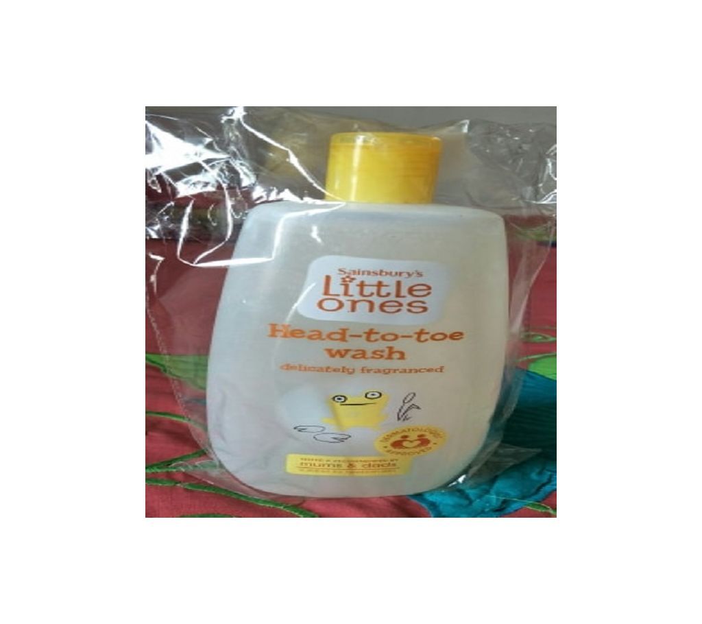 Sainsburys Little Ones Head To Toe Wash 500ml
