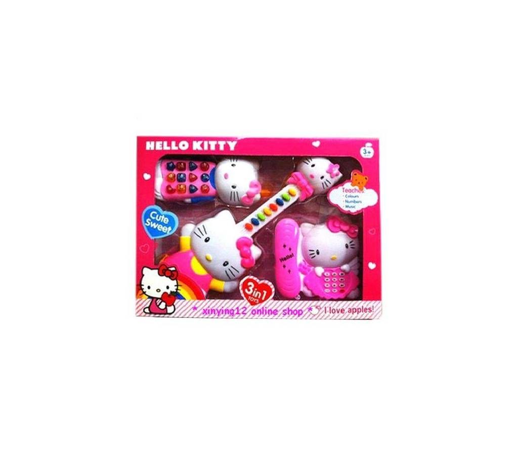 3 in 1 Hello Kitty Toys
