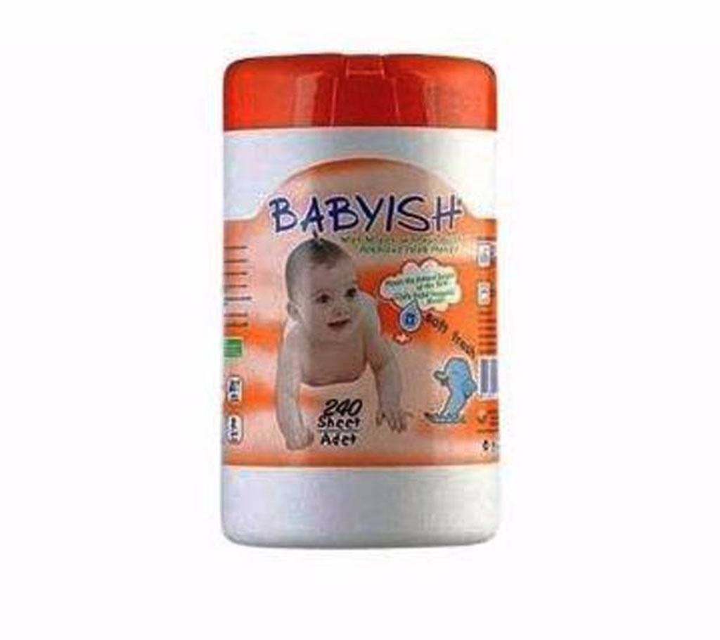 Babyish Wipes fresh wipe tissue- 240 pieces 