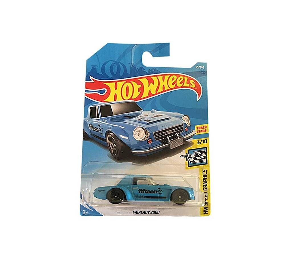 Hot Wheels Fairlady 2000 Metal Toy Car - Blue