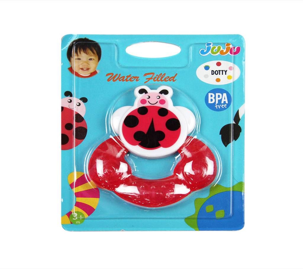 JUJU WATER FILLED QUEEN PRINT BABY TEETHER