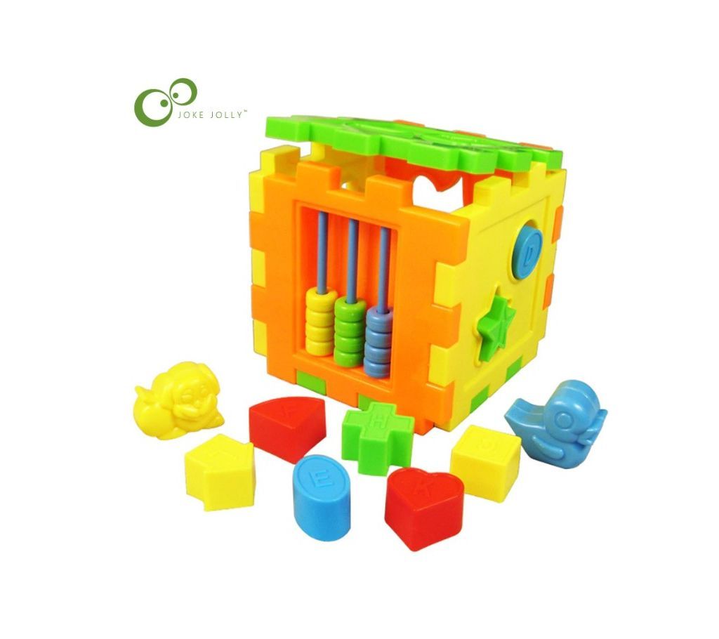 Colorful Baby Square Disassemby Building Block Matching