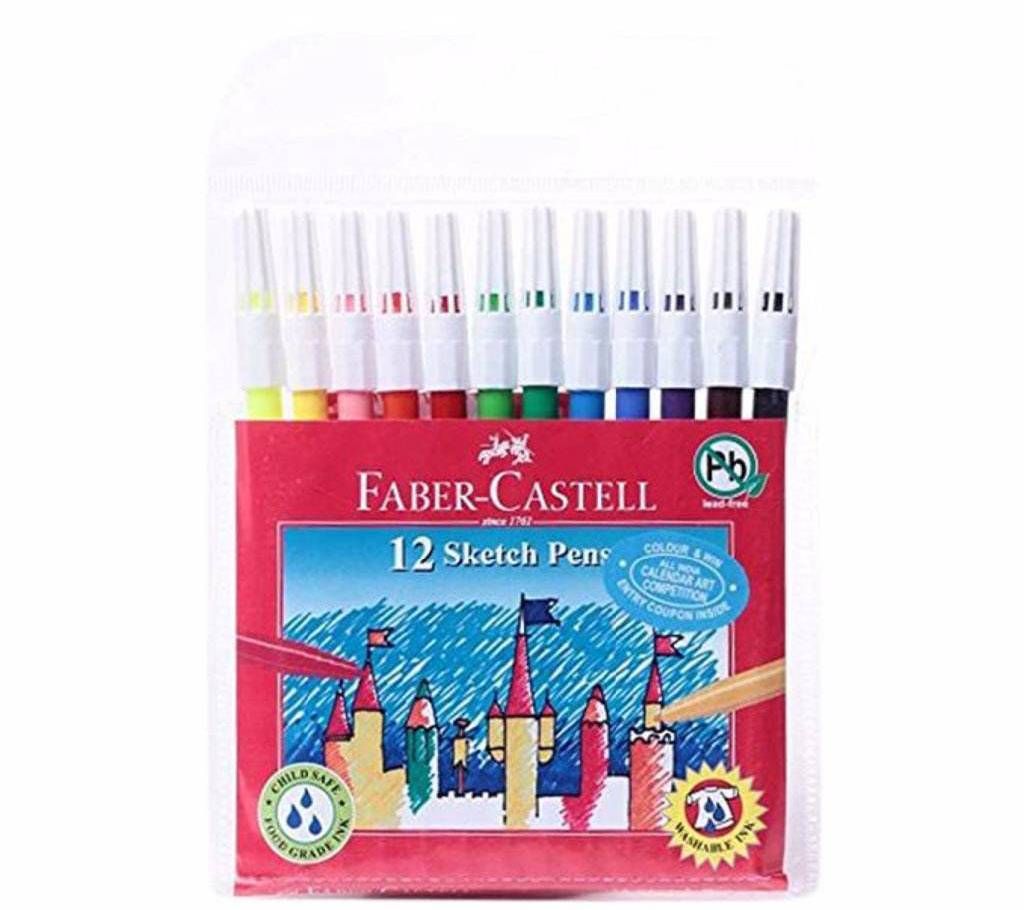 FABER CASTELL Sketch Pens 12pcs