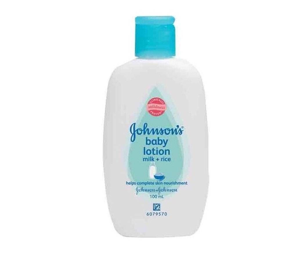 Johnson's Baby Lotion Milk & Rice 100ml - UAE