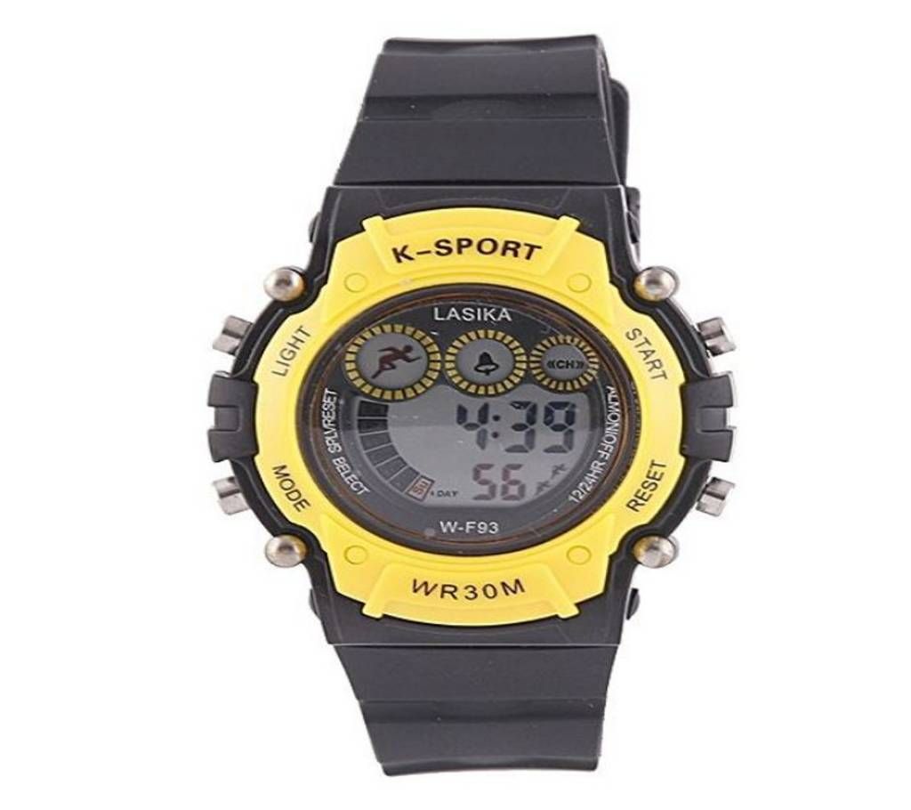 Rubber Digital Watch For Kids
