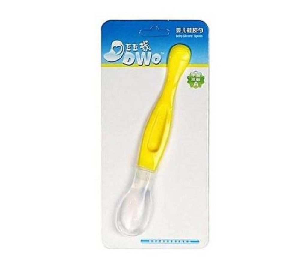 Silicon baby spoon