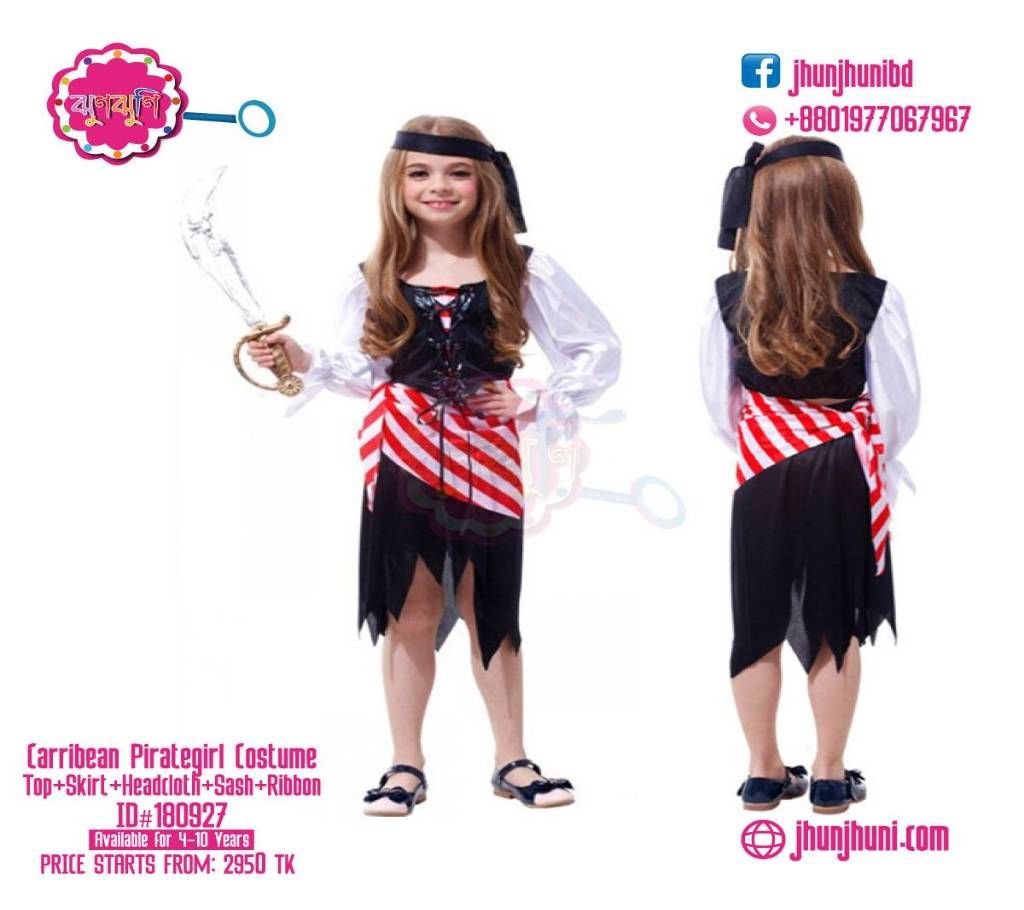 Carribean pirategirl Costume 