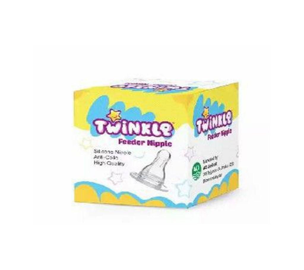 Twinkle Feeder Nipple Medium 3-6months - ASF - 174 - 7ACI-316194