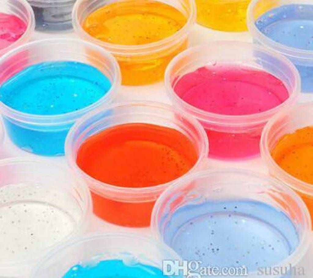 6 color crystal clay
