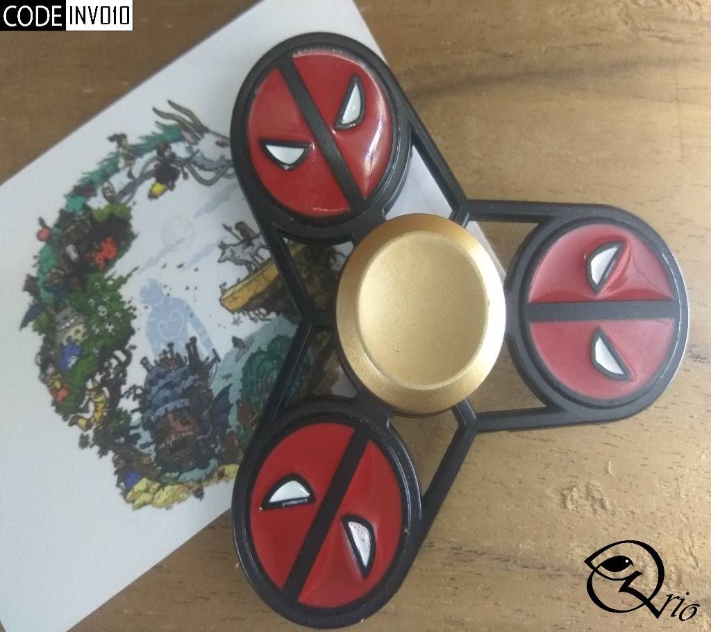 Deadpool Face Spinner