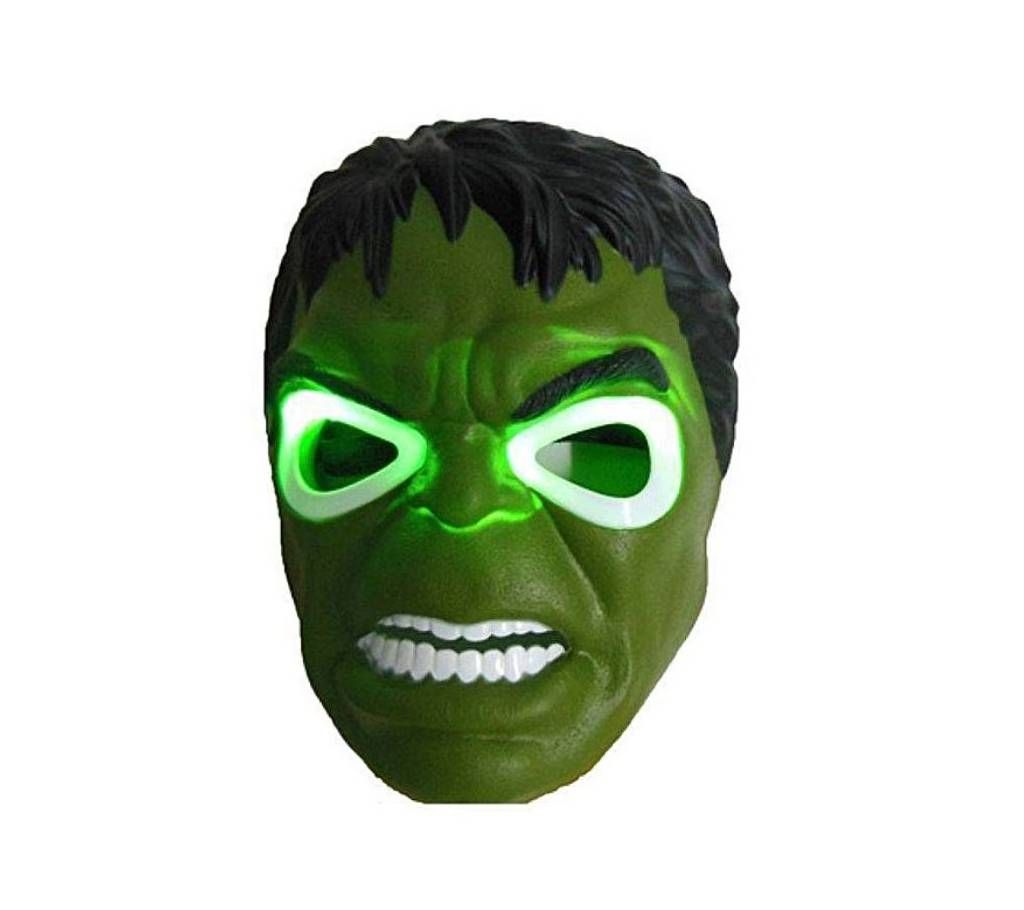 Green LED Hulk Mask for Kids