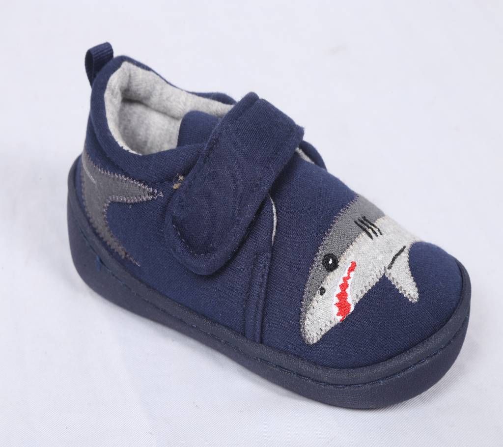Boy's Navy Shark Shoes