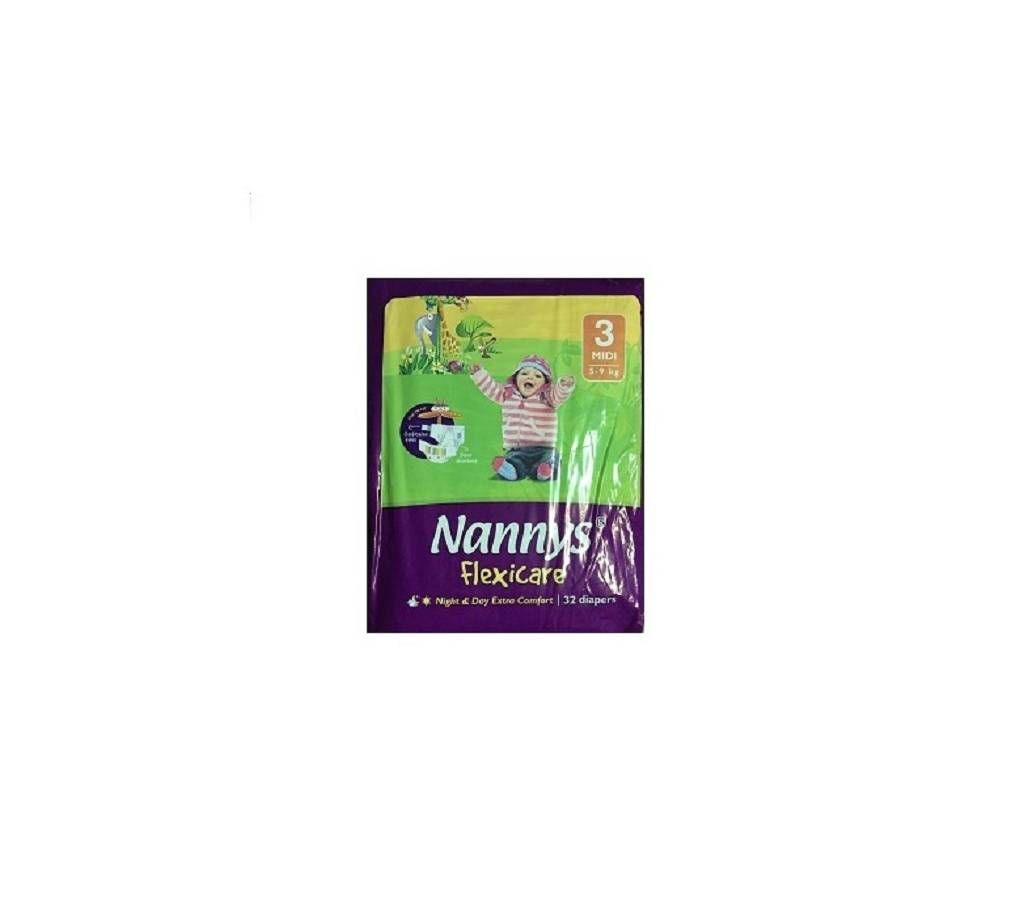 Nannys' (M) (5 - 9kg) 32Pcs